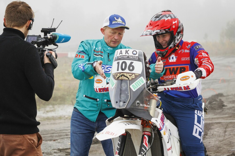 <b>MENTOR:</b> Pål Anders Ullevålseter har slåss seg igjennom ørkenen i Rally Dakar. Nå skal han hjelpe Vilde Marie Holt til å gjennomføre på hans egen sykkel.