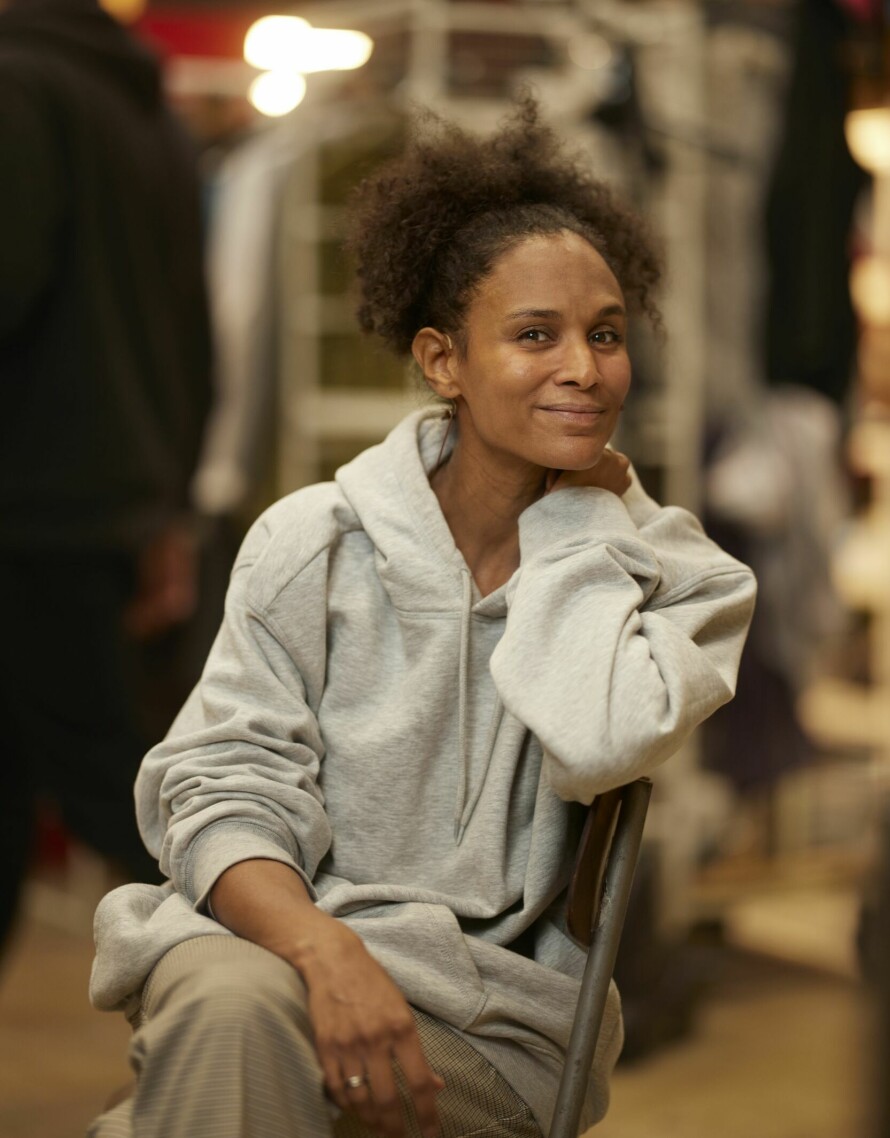 HADDY NJIE: – Jeg føler meg hjemme her på Folketeateret blant mange fine folk.