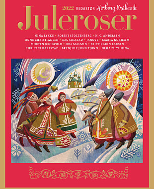 ILLUSTRASJON: Vevkunstneren Olha Pilyuhina har fått illustrasjonen sin på forsiden av magsinet Juleroser.
