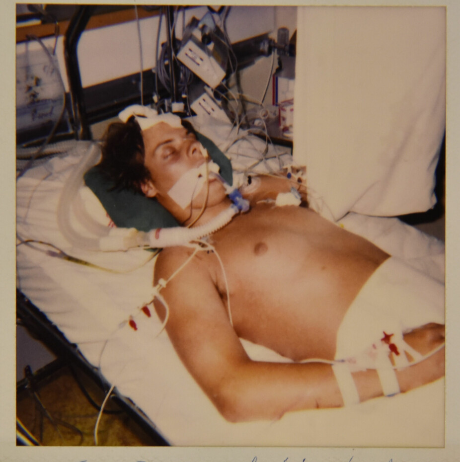 <b>KVES­TET:</b> Tom Ray­mond, kalt Tomma, ble livs­tru­ende skadet og lå tre måne­der i koma på begynnelsen av nittitallet.
