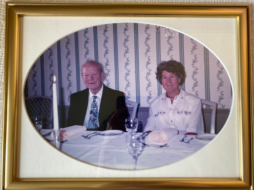 <b>JUBILEUM:</b> Her feirer paret Knuts 75-årsdag.
