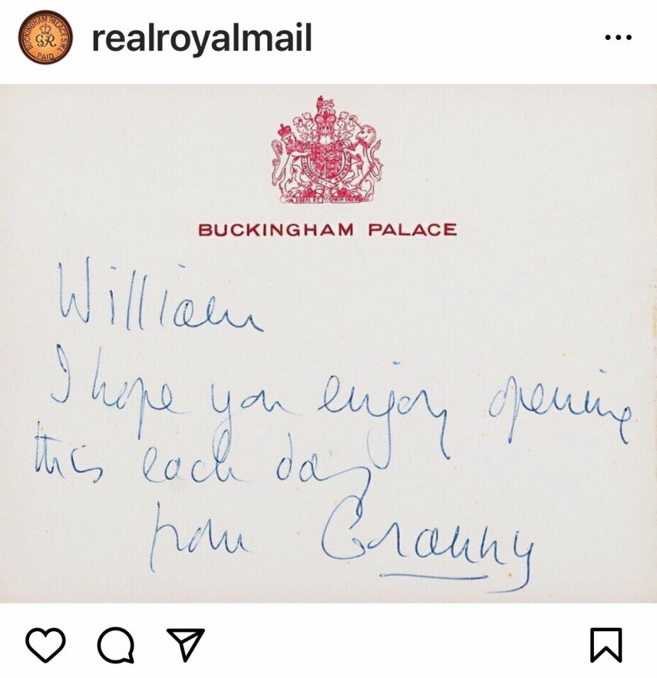 <b>BREV TIL WILLIAM:</b> Dronning Elizabeths håndskrevne brev har vakt mange følelser hos monarkister.