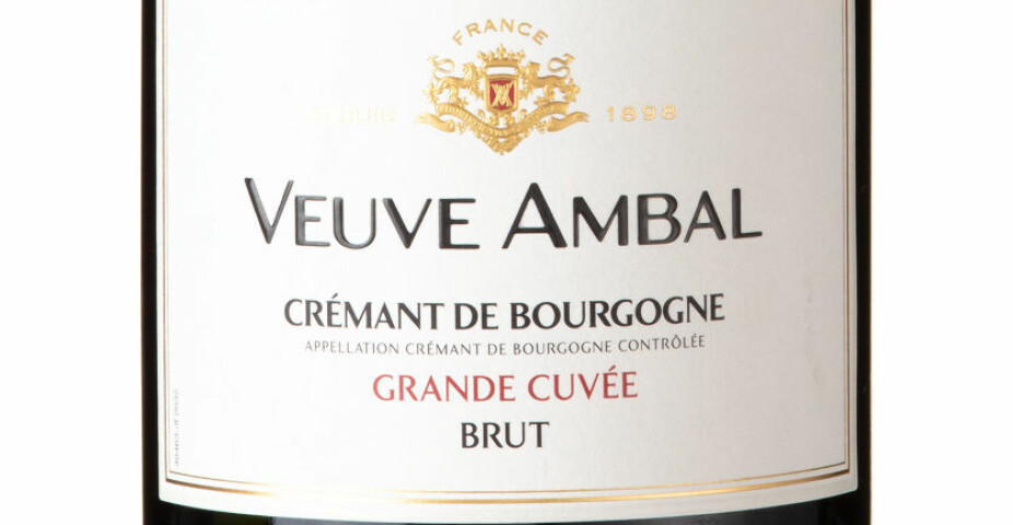 GODT KJØP: Veuve Ambal Crémant de Bourgogne Grand Cuvée.