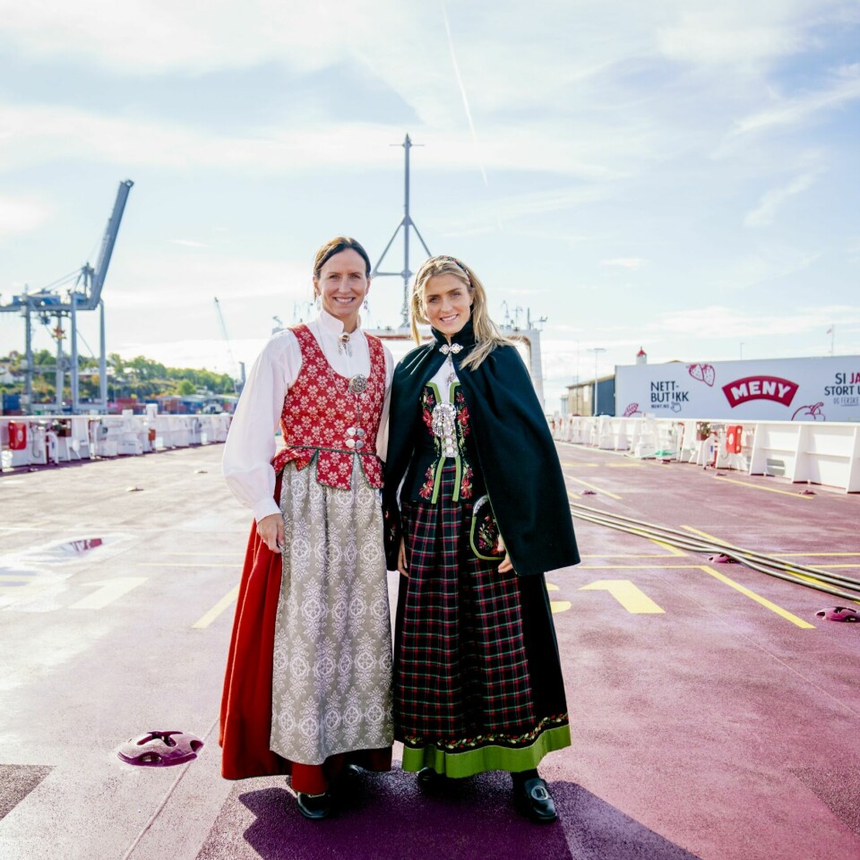 BESTEVENNER: Marit og Therese har fulgt hverandre gjennom tykt og tynt både før og etter karrieren. Nå gleder Marit seg over at venninnen skal få oppleve å bli mamma.