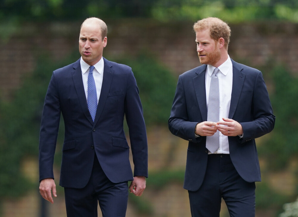 <b>ISFRONT:</b> Britiske konge-huseksperter mener prins William og prins Harry aldri vil bli venner igjen.