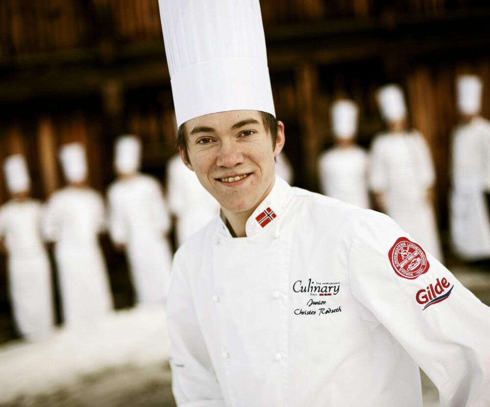 <b>KOKKEKONKURRANSE:</b> Christer Rødseth har vært glad i å lage mat fra barnsben av. Her fra da han tok gull i kokkekonkurransen «Global Chefs Challenge» i 2012.