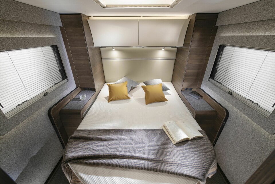 SOVEROM: Supersonic kan fås med dobbeltseng eller enkeltsenger med ileggspute mellom.