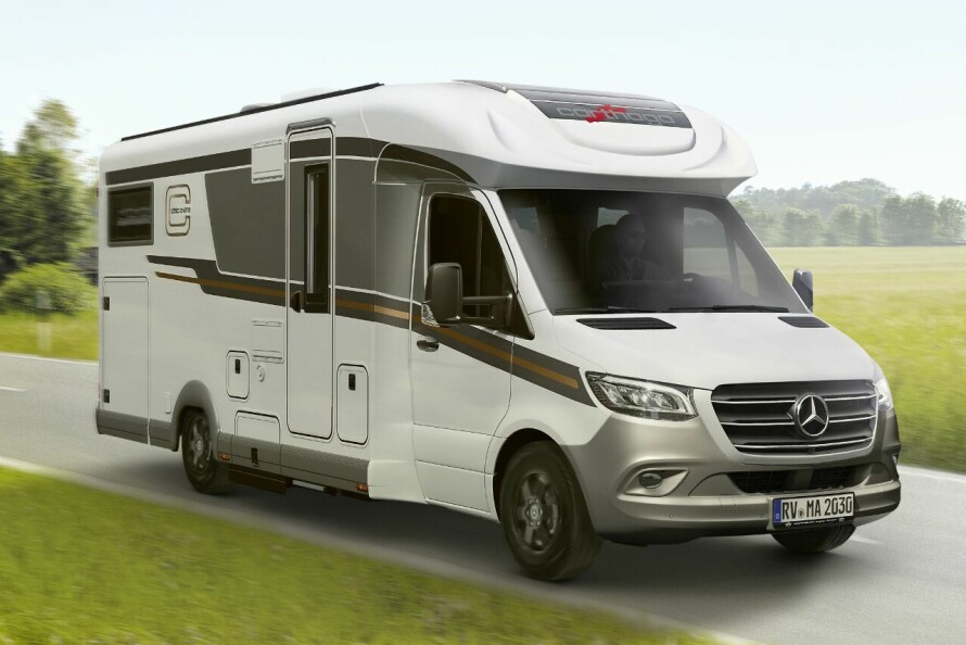 SPRINTER: Nå kan også delintegrerte chic c-line T fås på Sprinter-plattform.