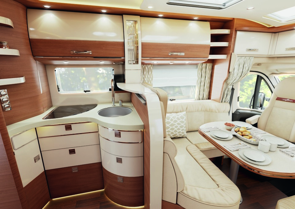 LUKSUSFØLELSE: Materialvalget er selvsagt upåklagelig i en Carthago.