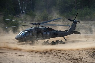 <b>ARBEIDSHEST:</b> Etter snart 40 år skal det amerikanske forsvarets arbeidshest UH-60 Black Hawk erstattes. 