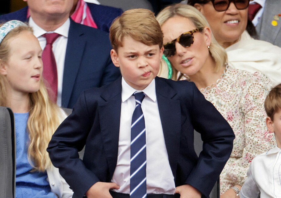 <b>PRINS GEORGE:</b> Prins George, som er nummer to i arverekken til den britiske tronen, feirer sin 10-årsdag i juli.