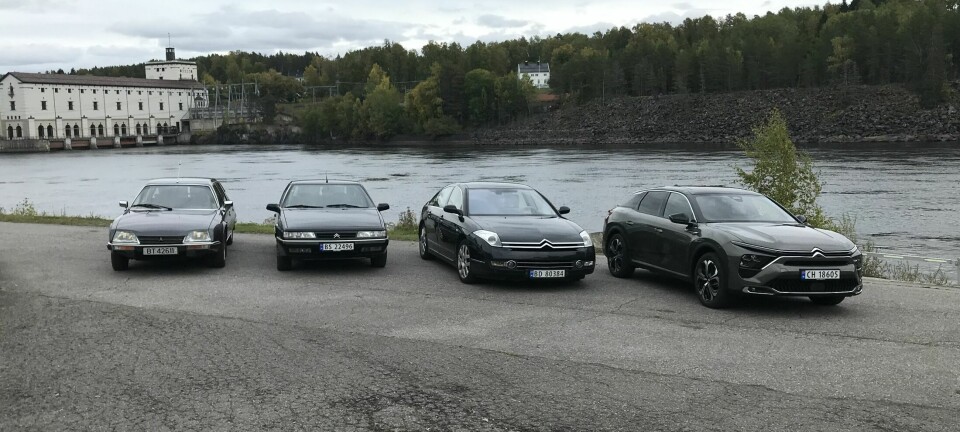 Bilen er over 40 år gammel, men komforten er fortsatt overlegen