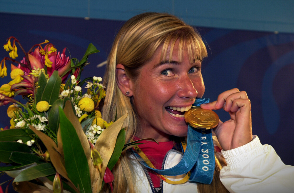 <b>GULLJENTA:</b> Under OL i Sydney i 2000 vant Trine gull. Hun har også to VM-gull, et EM-gull og hele 14 NM-gull å se tilbake på.