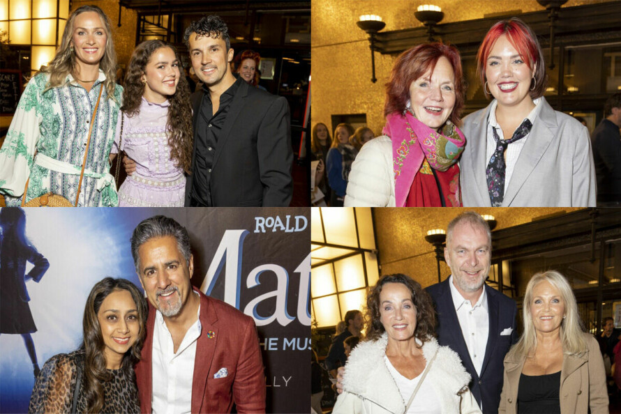 KJENDISTUNGT: En rekke norske kjendiser var til stede på «Matilda»-premieren på Folketeateret.