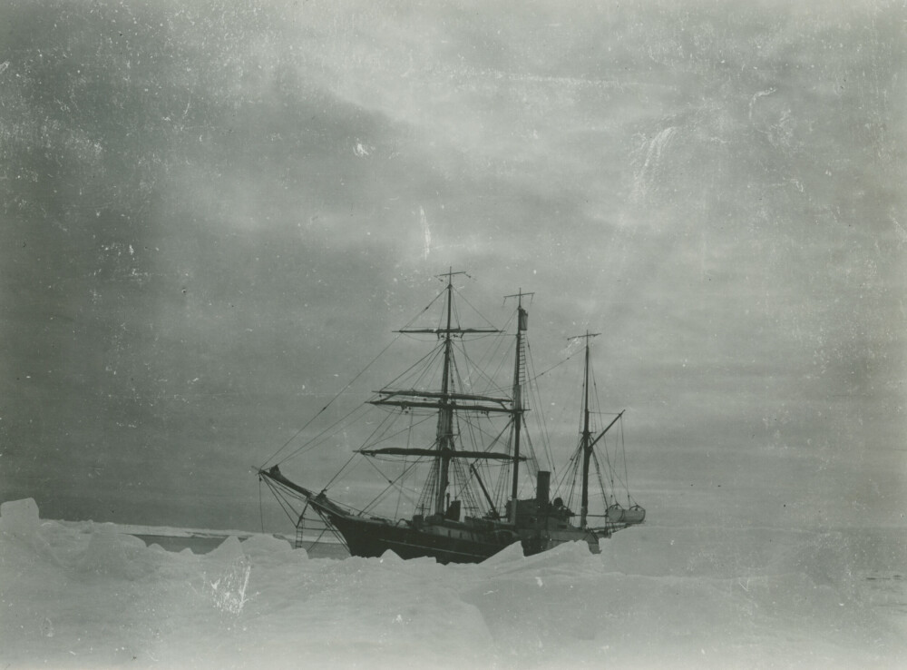 <b>BYGGET I DRAMMEN:</b> D/S «Antarctic» var en dampdrevet polarskute bygget på Holmen i 1871. 