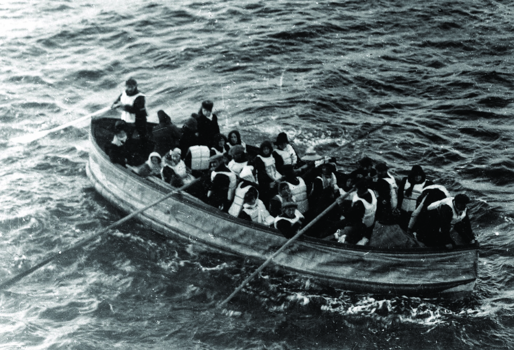 <b>KAPASITET:</b> Flere av livbåtene dro av gårde med langt færre mennesker enn det de hadde kapasitet til. 