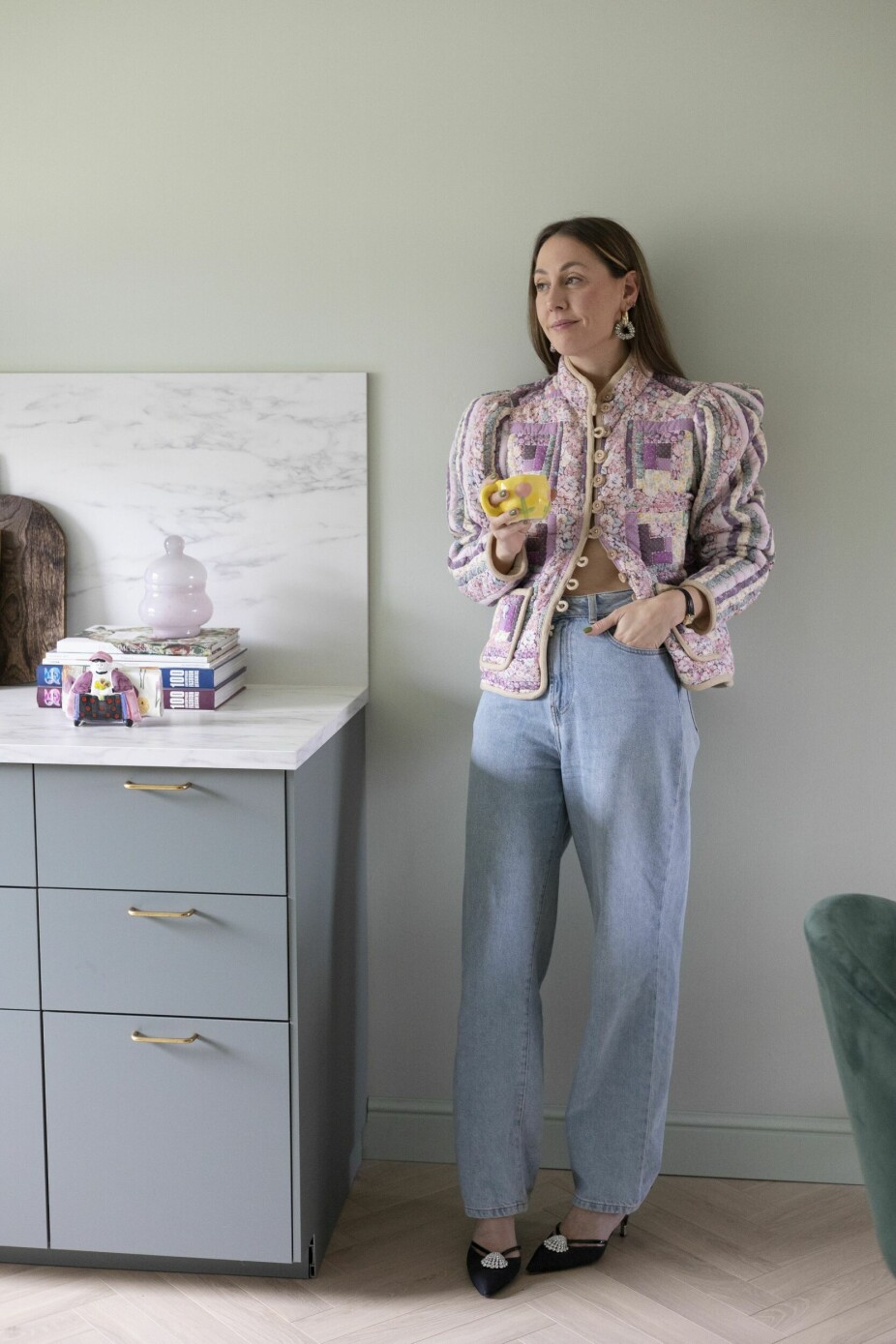 I stadig utvikling: Linn Seljeset (35) er ikke redd for å prøve noe nytt, hverken når det gjelder klær eller interiør.