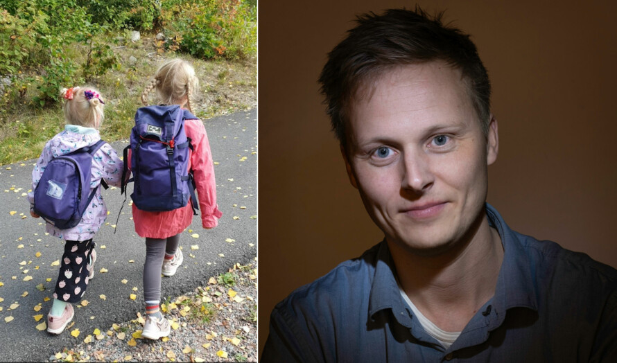 HYLLER BARNEHAGEANSATTE: Småbarnsfar Anders Eid har en viktig ting på hjertet før han sender barn nummer fire inn barnehageporten.