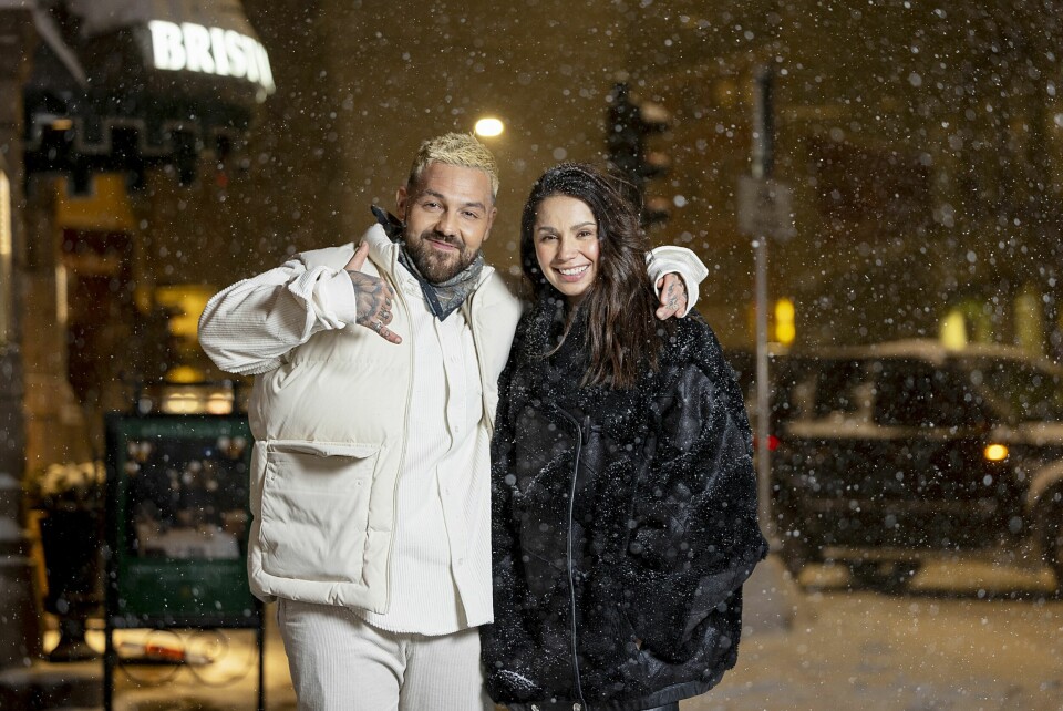 TILBAKE DER DET STARTET: Jorun Stiansen og Alejandro Fuentes er sammen på Hotel Bristol i Oslo for første gang på 18 år. Da de begge deltok i «Idol», bodde de her i et halvt år. Ikke rart minner og følelser strømmer på når de er tilbake.