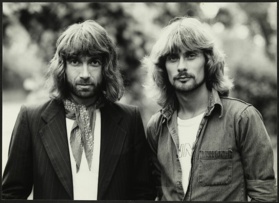 FILMDUO: Svend Wam (t.v.) og Petter Vennerød, som produserte og regisserte en rekke norske filmer mellom 1975 og 1995, ble en nærmest ikonisk duo.