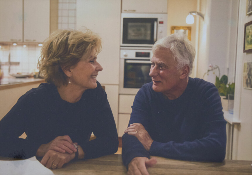 SAMSTEMTE: Dette bildet er tatt etter at Petter fikk diagnosen Parkinsons. Karianne var ved hans side til han trakk sitt siste pust.