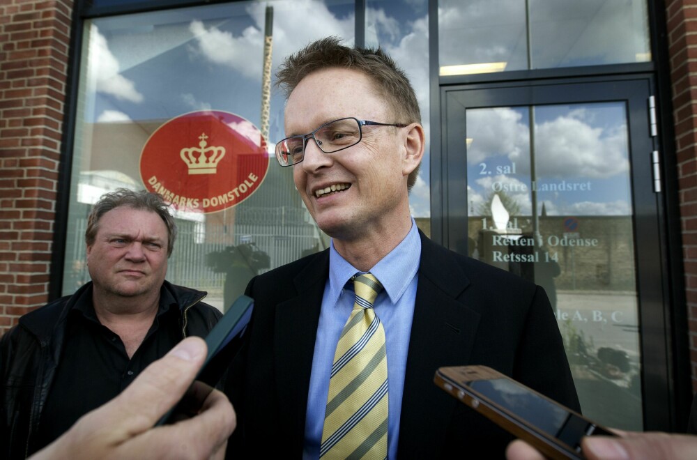 <b>UVANLIG MOTSTANDER:</b> Statsadvokat Claus Gulbrand fikk retten i Odense med på å dømme Per Henrik Halslev for dobbeltdrap. Den tiltalte nektet konsekvent for alt, trass i en overveldende rekke av beviser.