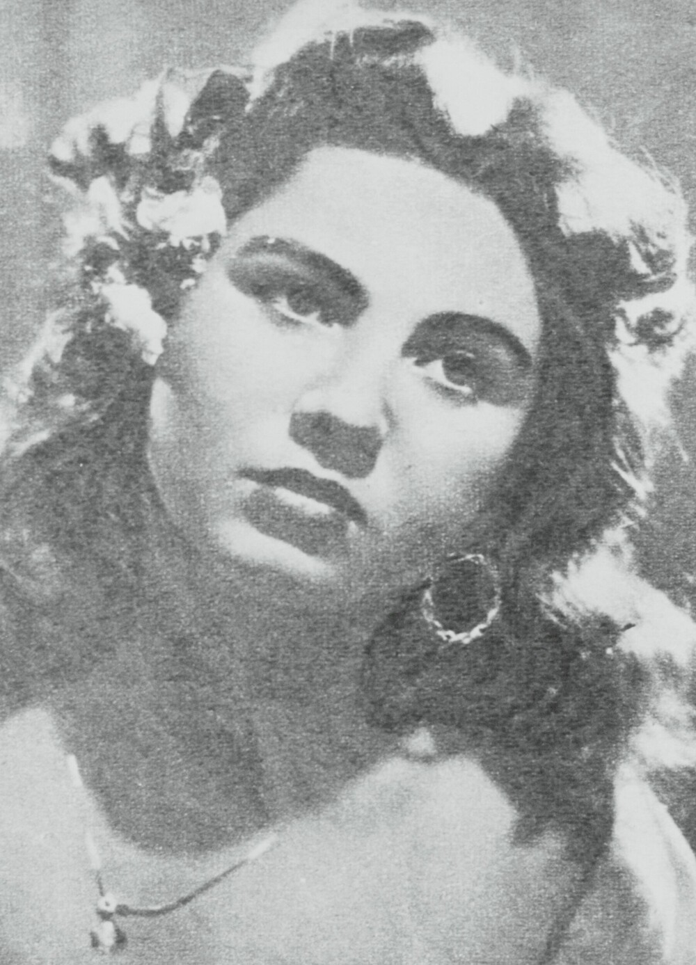 <b>SKJØNNHETSDRONNING:</b> Portrettbilde tatt av Assunta Maresca i 1954 da hun var skjønnhetsdronning i hjembyen Castellammare di Stabia, rett sør for Napoli. 