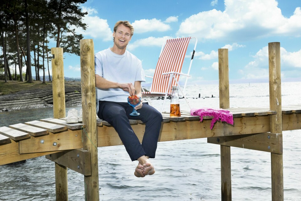 SIMON NITSCHE: Simon Nitcshe har rukket å etablere seg i Oslo, og har det bedre enn på lenge. Med familien og venner like i nærheten, står pila på trivsel.