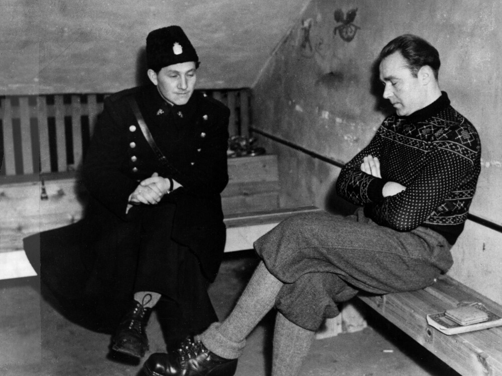 <b>ROLLEBYTTE:</b> Siegfried Wolfgang Fehmer ble satt inn på celle i Møllergata 19 etter krigen. Der ga fortalte han om frustrasjonen over aldri å ha fått takk i Reidar Myhre. Først da fikk den fryktede nazisten vite at de hadde hatt ham i egen arrest.