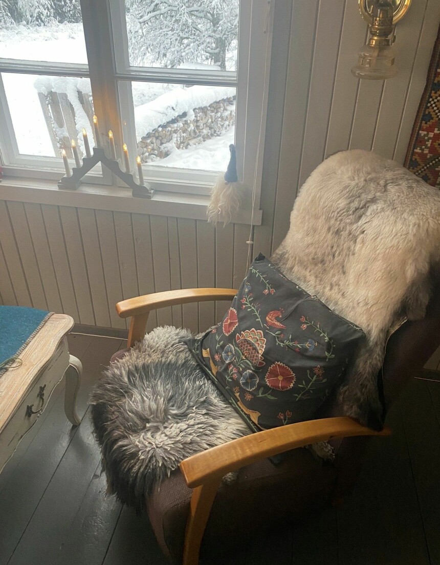 STUA: Stua byr på mange gode samtaler og hyggelige lesestunder.