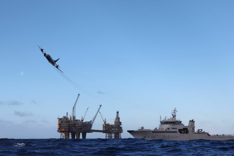 ØKT BEREDSKAP: Etter sabotasjen av gassrørledningen Nord Stream fikk de norske Orion-flyene patruljering av oljeinstallasjonene inn i oppdragsporteføljen.