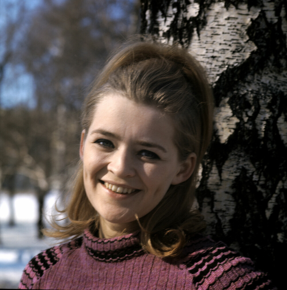 <b>POPSTJERNE:</b> Kirsti i 1969 etter MGP-seieren med låten «Oj, oj, oj, så glad jeg skal bli», som gikk til topps på VG-lista.