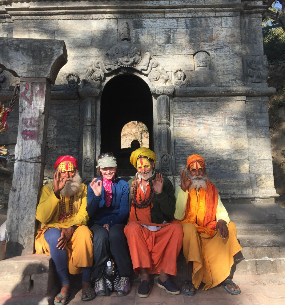 <b>UT PÅ EVENTYR:</b> – I 2017 dro jeg på reise til Nepal. Det handlet om å gjøre de tingene jeg nå faktisk hadde frihet til, forteller Cecilie. 