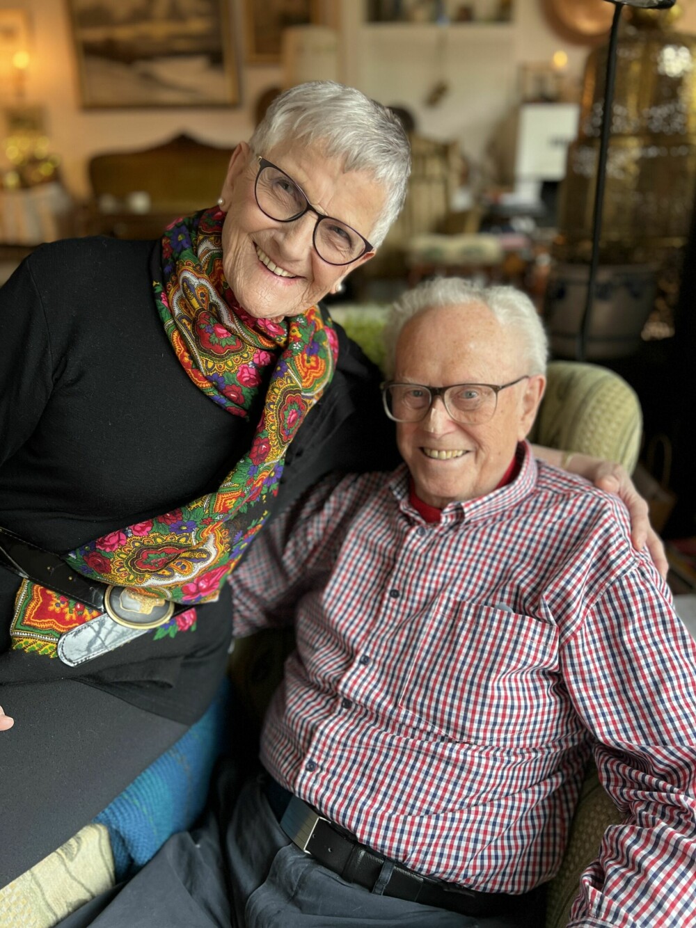 <b>SKJEBNEBESTEMT:</b> Marit og Johannes tror de har elsket hverandre i 83 år, helt fra de møttes da hun var to og han fire.