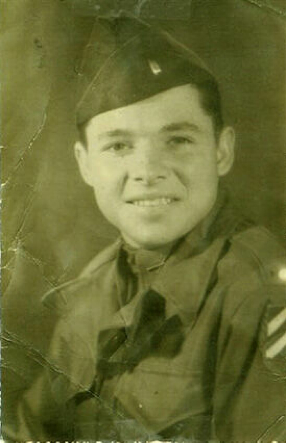 FRA FRANKRIKE: Et sjeldent portrett tatt i Frankrike, i 1944.