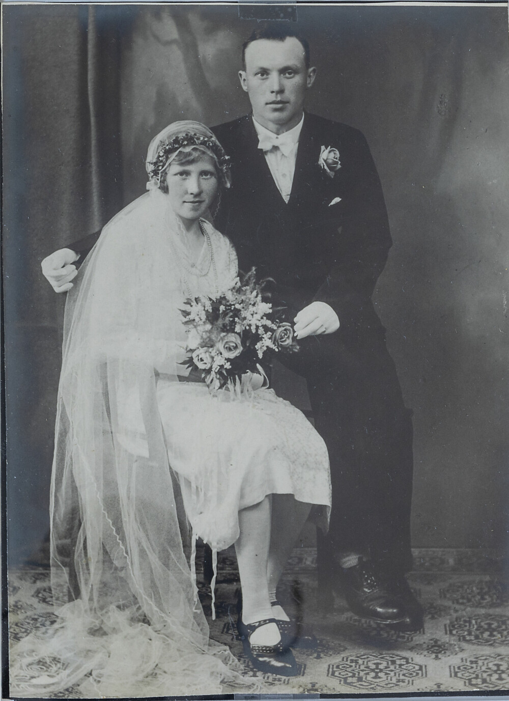 <b>BRYLLUPET:</b> Mindas foreldre Anna Helen og Lars Elias da de giftet seg.