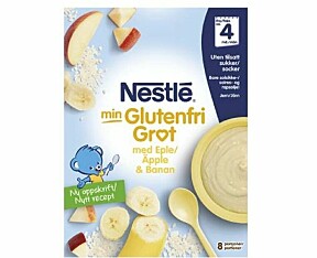 GLUTENFRI EPLE &amp; BANAN: Fra Nestlé