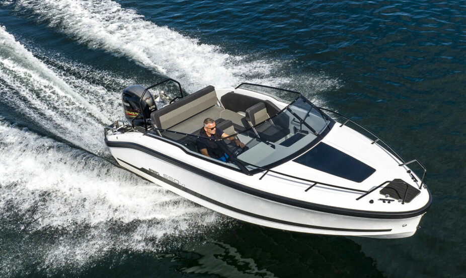 <b>GÅR FINT:</b> Den nye Ryds-modellen er på alle måter en moderne båt, og bruker i tillegg lite drivstoff. 