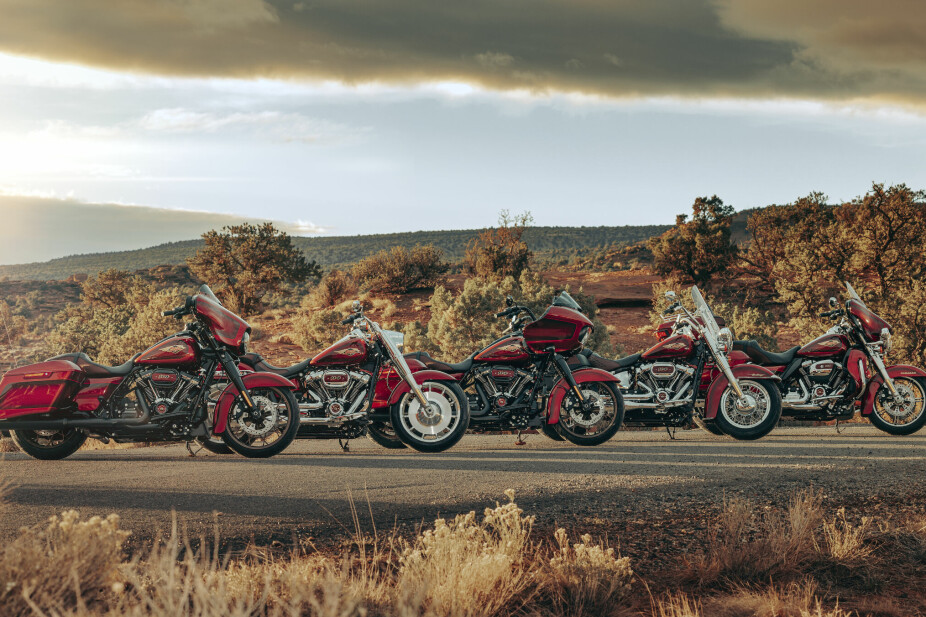 <b>SPESIALMODELLER:</b> Harley-Davidson kommer med flere Anniversary-modeller i anledning 120-årsjubileet. 
