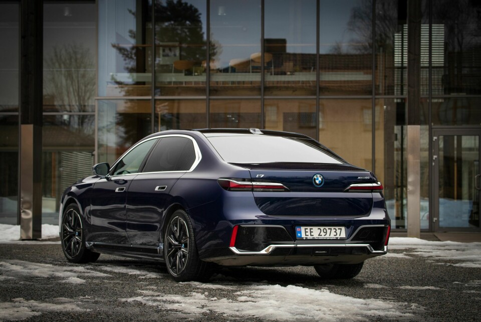 MONUMENTAL: Designet gjør lite for skjule størrelsen. De blanke listene nederst markerer tydelig hvor høy hekken er.