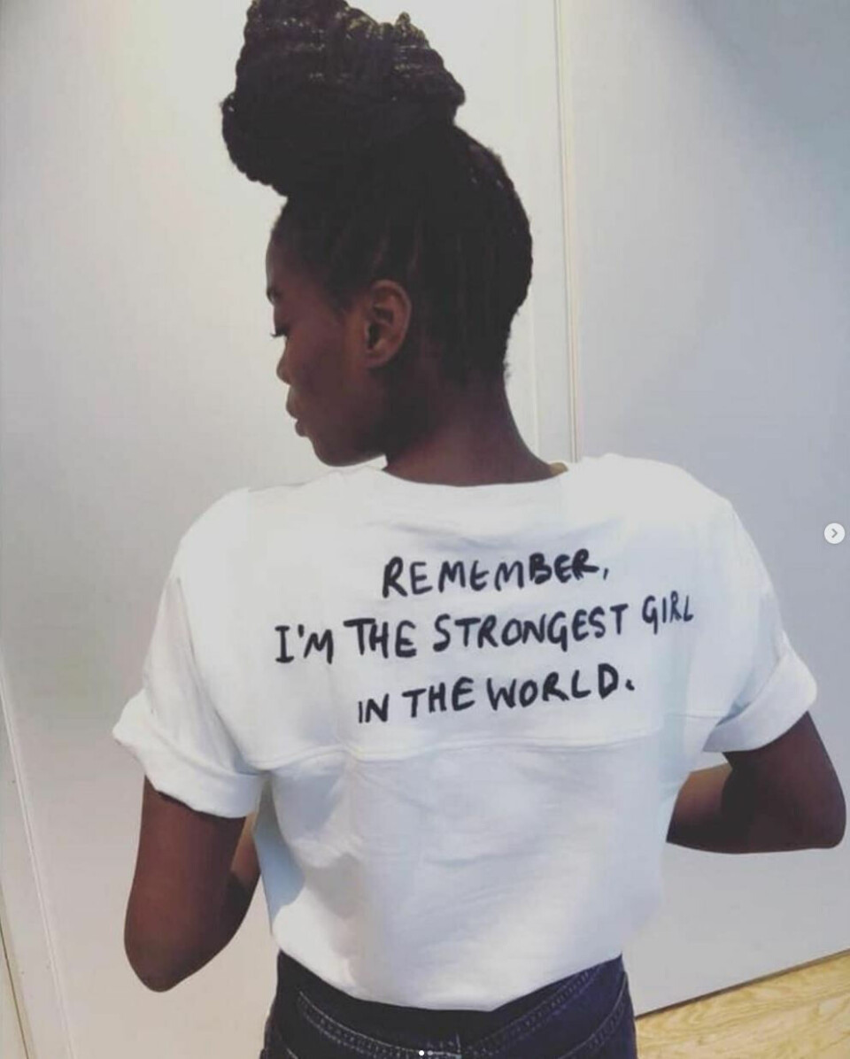 KJEMPER FOR ANTIRASISME: – Det er viktig for meg å være stemmen til de som ikke blir hørt og ikke har en egen plattform, sier Tinashe.