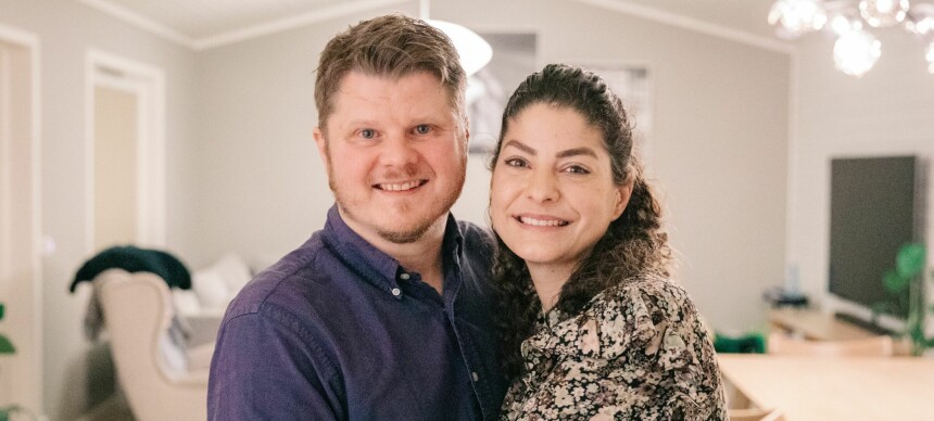 For fem år siden møttes Sara og Joakim for første gang. I sitt eget bryllup