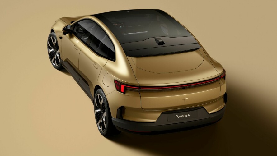 UTEN BAKRUTE: Mangelen på bakrute skal gi mer rom i baksetet.