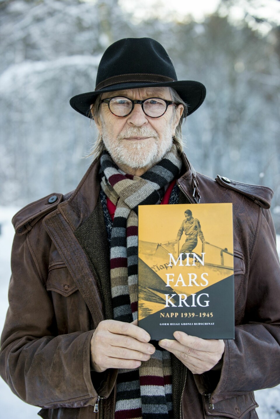 HELE HISTORIEN: Gorm Helge Grønli Rudschinat ventet til hans mor var gått bort før han samlet alle historiene om sin far, den tyske jagerflygeren Siegfried «Napp» Rudschinat i boken «Min fars krig».
