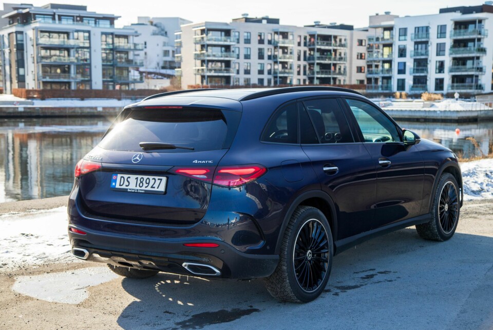 GLC: Den nye modellen ble lansert høsten 2022 og kommer både som diesel og ladehybrid.