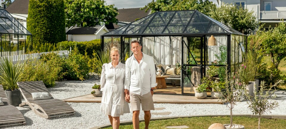 Tina og Thomas skapte drømmehage: – Ballet på seg