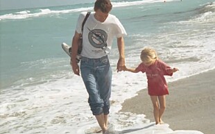 <b>Far og datter:</b> Vidar Lillelid og hans seks år gamle datter, Tabitha.