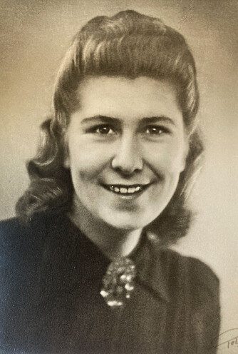 <b>LIVSGLAD:</b> Anne Skahjem var en munter kvinne. Men forelskelsen under krigen ga henne mange motbakker senere i livet.