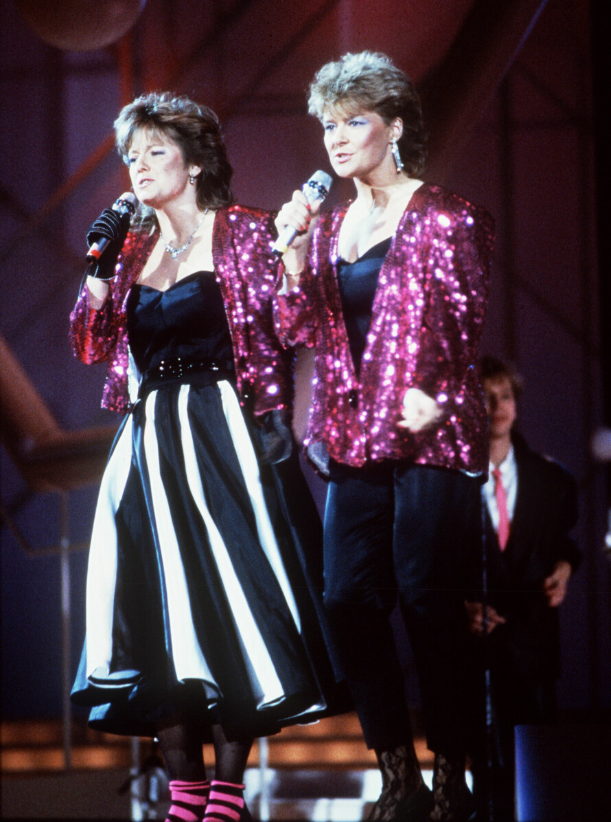 SVINGER FORTSATT: I 1985 skrev Bobbysocks historie da de med «La det swinge» sørget for Norges første seier i sangkonkurransen.