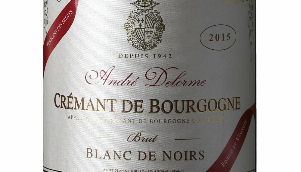 GODT KJØP: Delorme Crémant de Bourgogne Blanc de Noirs 2020.